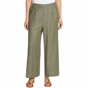 Ella Moss Womens' Linen Blend Ankle Pants